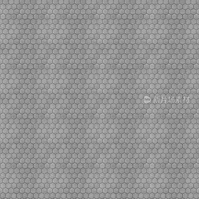无缝六角砖纹理(1:1格式)