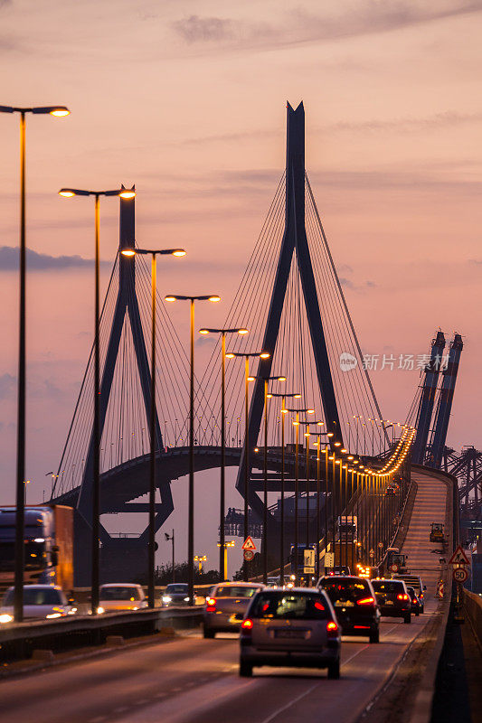 汉堡港口-桥梁交通