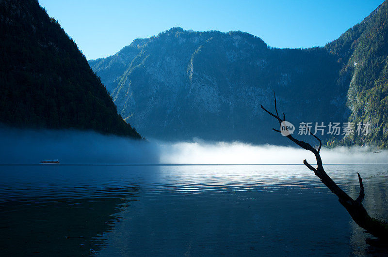 湖Koenigssee、德国