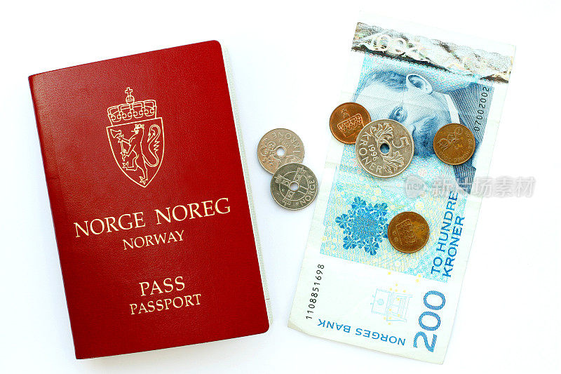 挪威护照和货币
