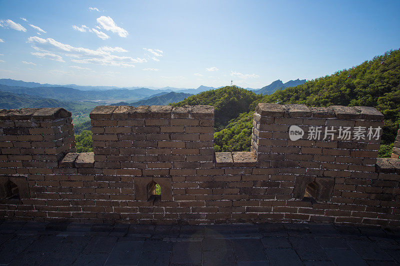 中国长城，特写