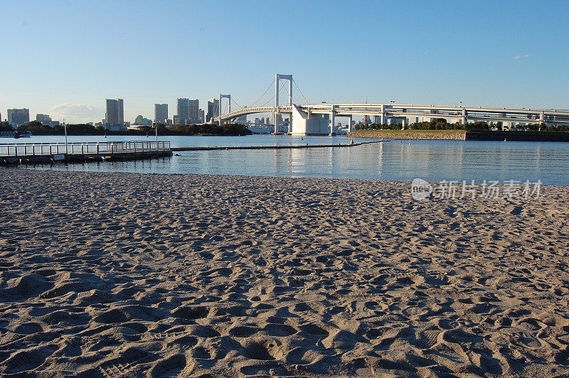 东京台场的海滩