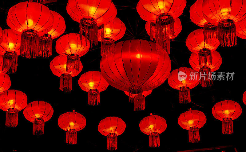 中国新年的灯节