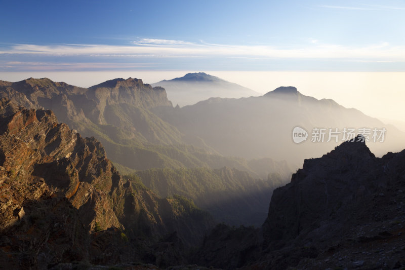 拉帕尔马火山景观