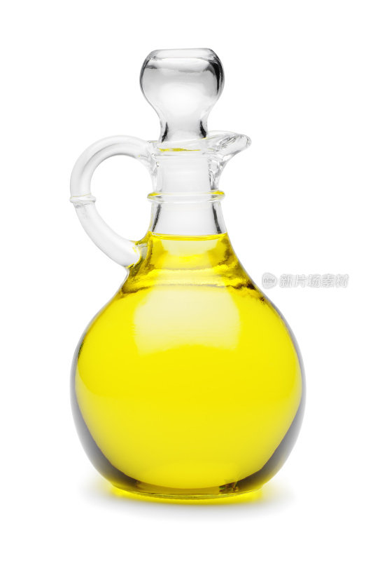 特写的玻璃罐的植物油