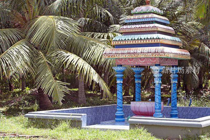 印度教寺庙藤架，普特拉姆，斯里兰卡