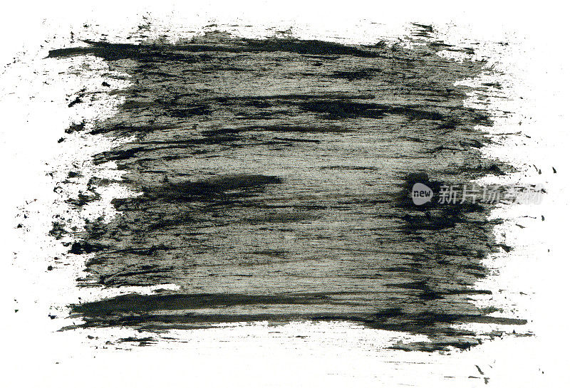 黑色肮脏抽象手绘背景