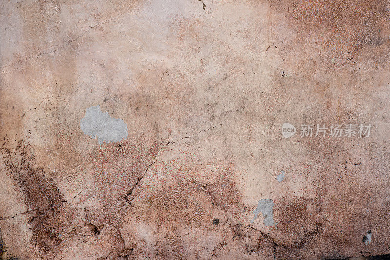 旧棕色混凝土墙纹理