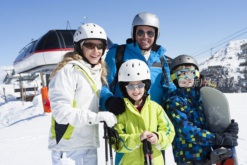 家庭滑雪