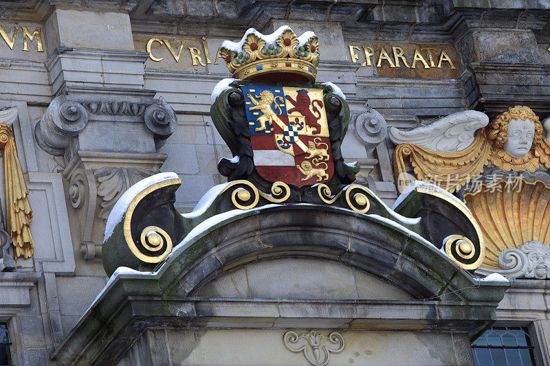 代尔夫特市政厅的徽章