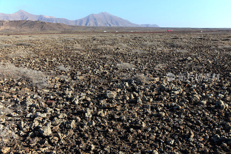 兰萨罗特岛的火山景观