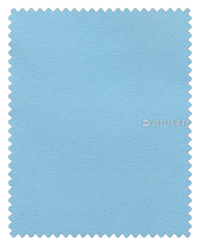 蓝色空白邮票