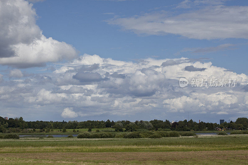 Brabrand湖与Cloudscape