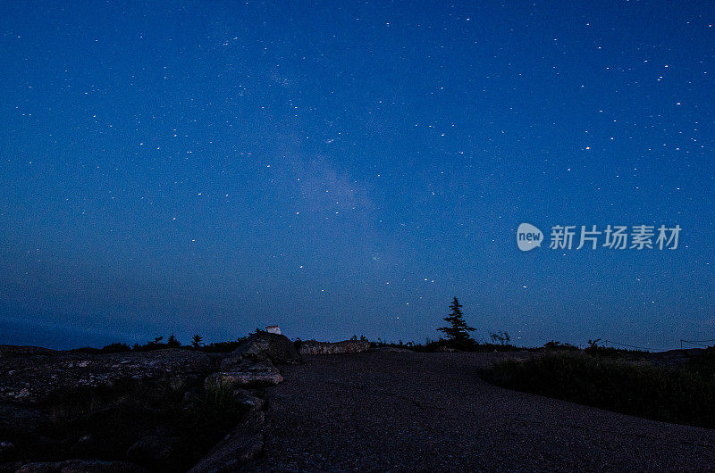 繁星闪烁的夜晚,