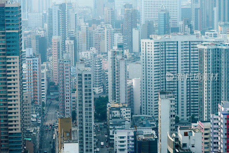 香港城市天际线