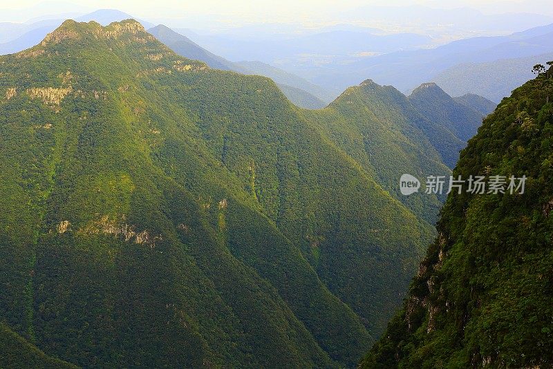 黑鬼峡谷，南里约热内卢大do，圣卡塔琳娜，巴西