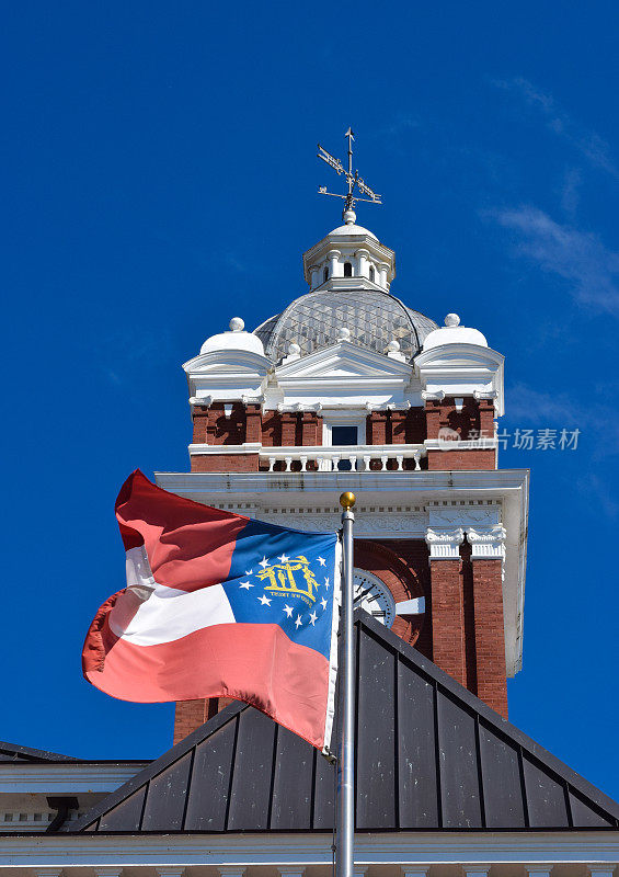 乔治亚旗和法院