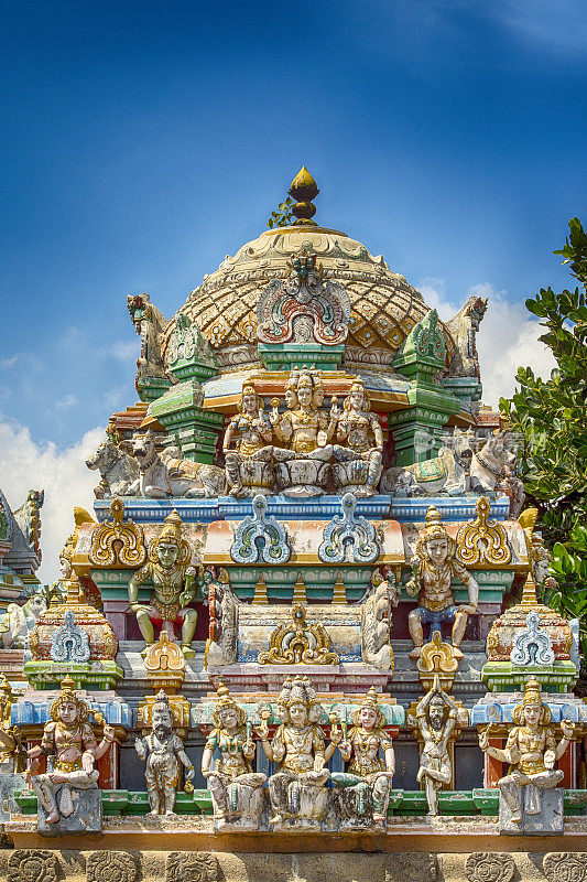 印度钦奈(马德拉斯)Kapaleeswarar印度教寺庙