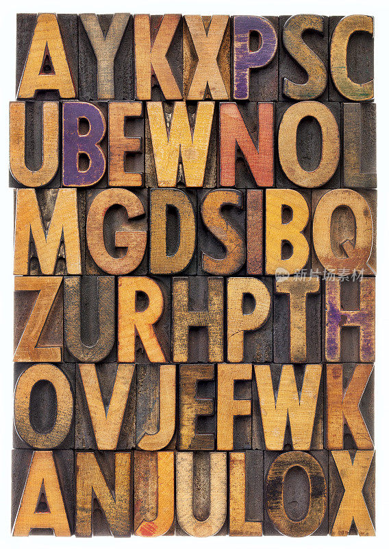 木材类型字母