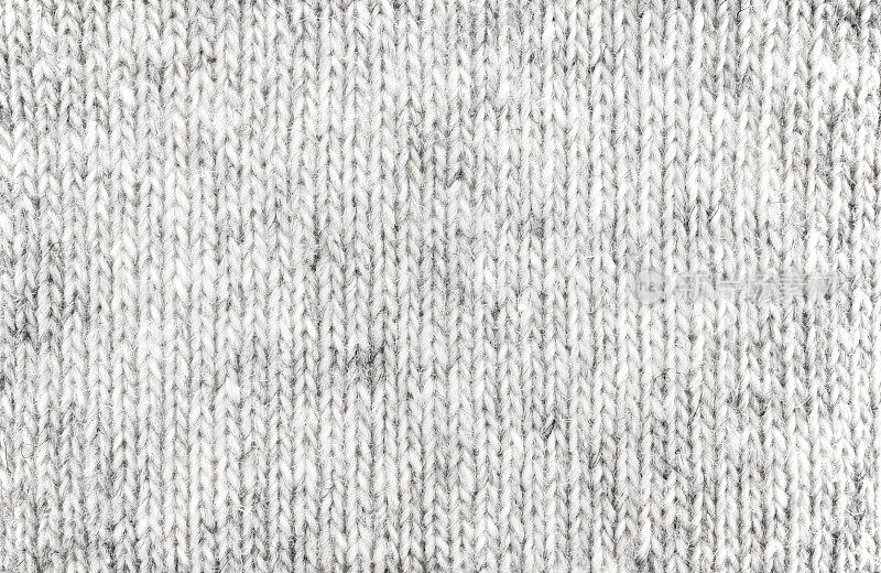 温暖的黑色和白色羊毛编织背景