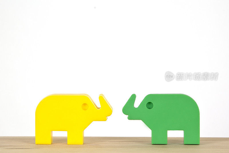 两个大象
