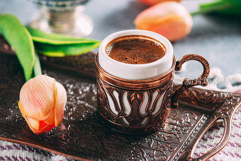 美味的土耳其咖啡