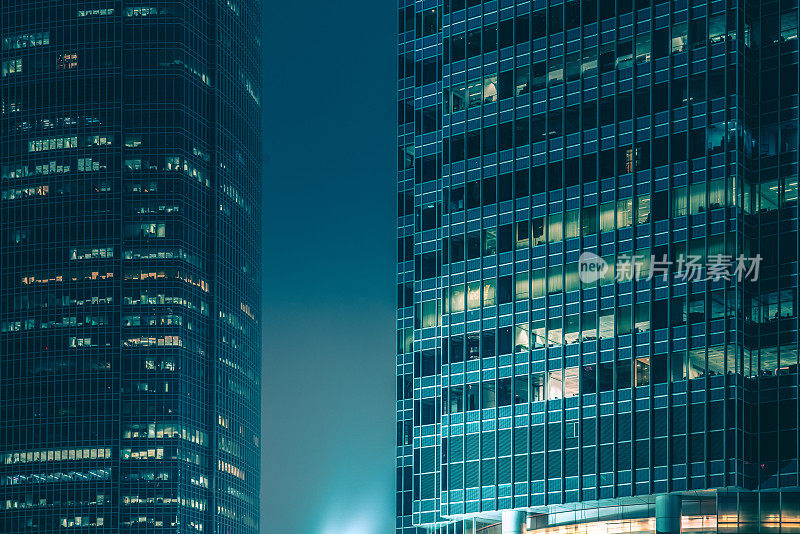 香港国际金融中心二期夜景