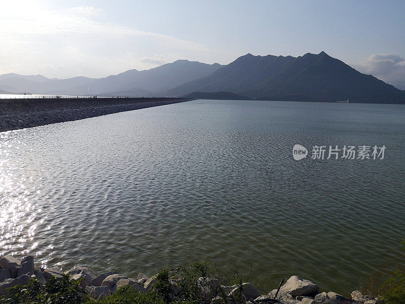 香港新界船湾淡水湖