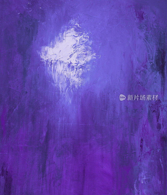 抽象的紫色和白色丙烯酸背景