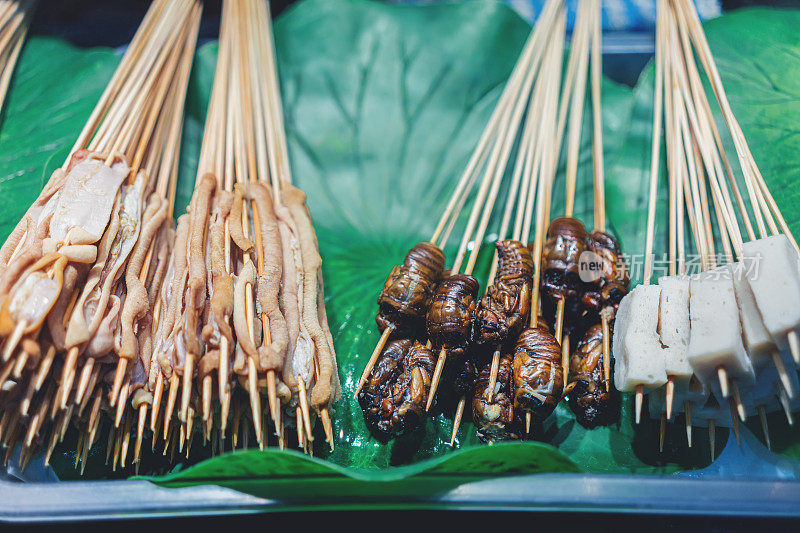 美味的街头食品