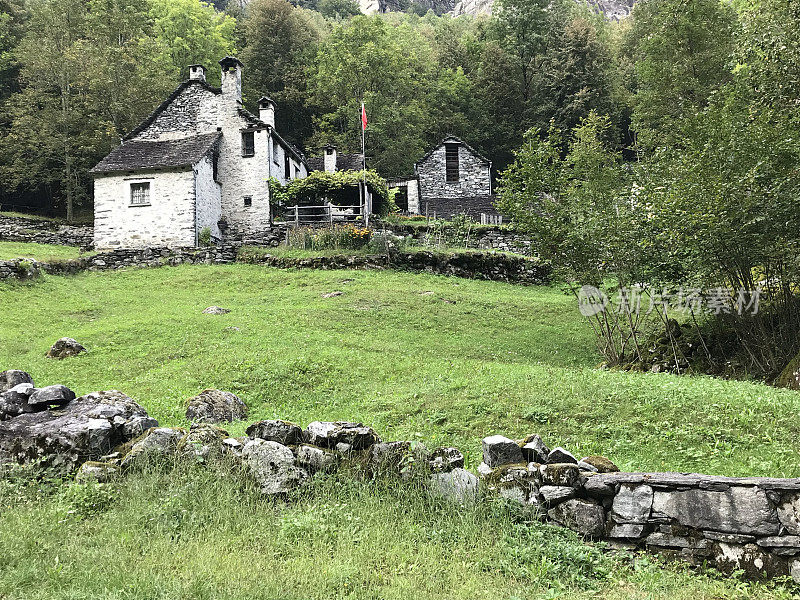 瑞士-提契诺州-巴列马吉亚-风景