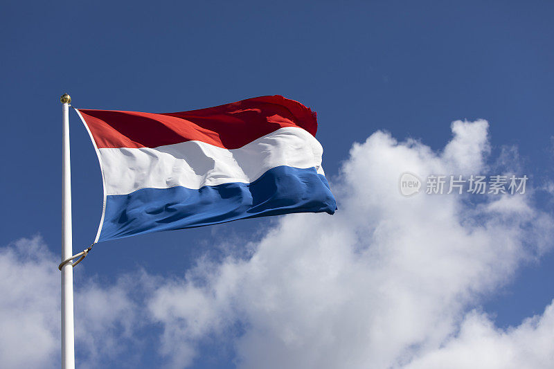从远处看是荷兰国旗