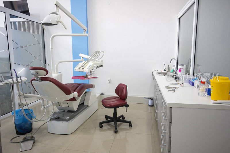 牙科诊所的牙医办公室