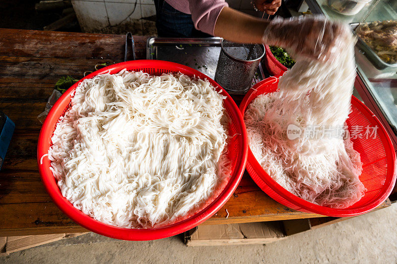 越南米粉用于越南粉的制作