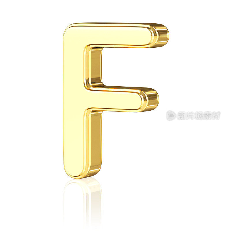 黄金字母F