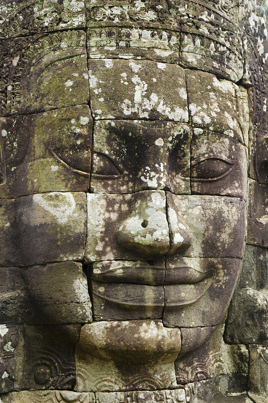 柬埔寨吴哥窟巴戎的脸