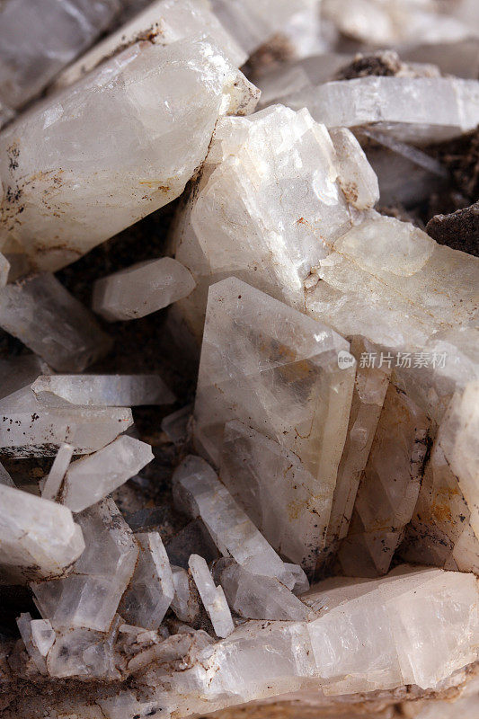 重晶石重晶石矿物细部