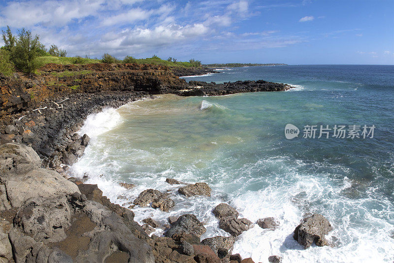 火山岩海岸