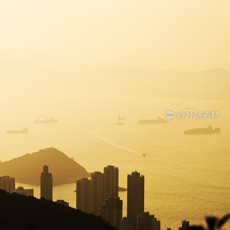 香港的天际线