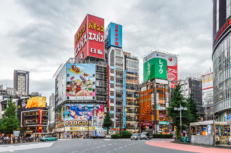 东京街景-新宿