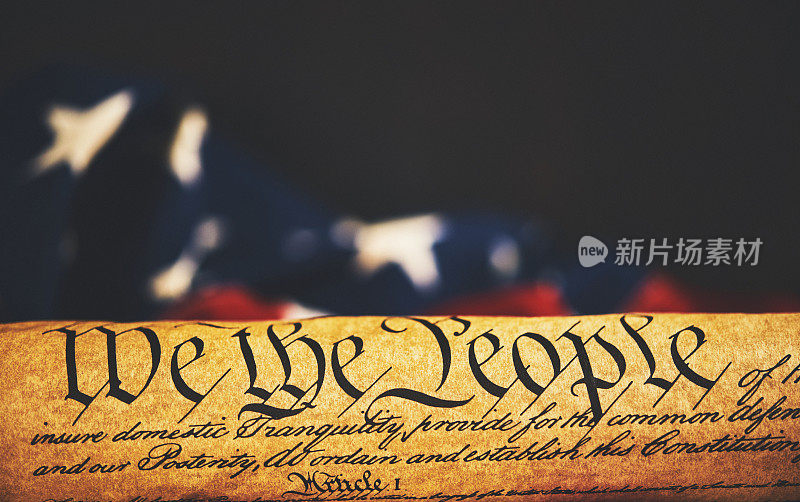 美国宪法和美国国旗