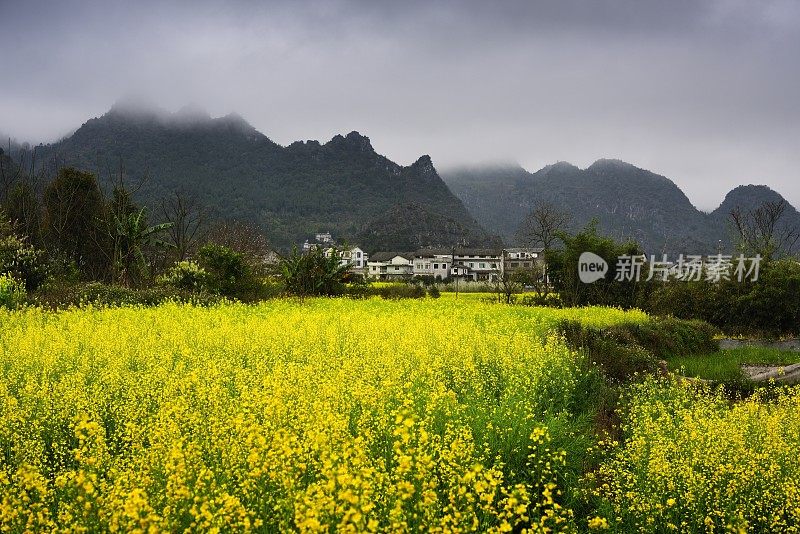 布依族村寨位于万峰林风景区