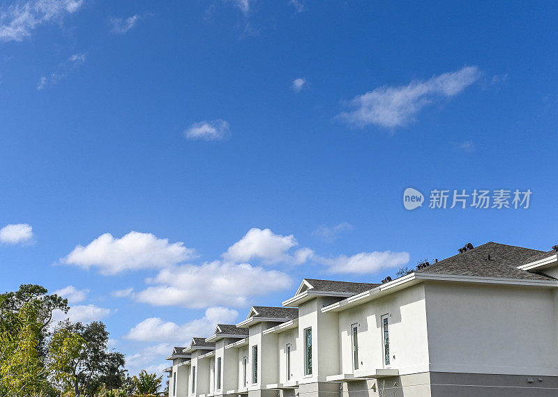 新建筑townhomes