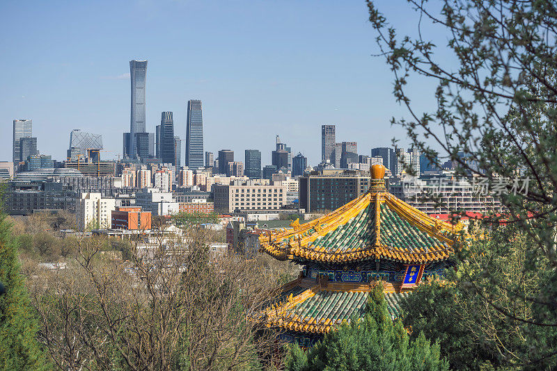 中国古代建筑与北京新天际线