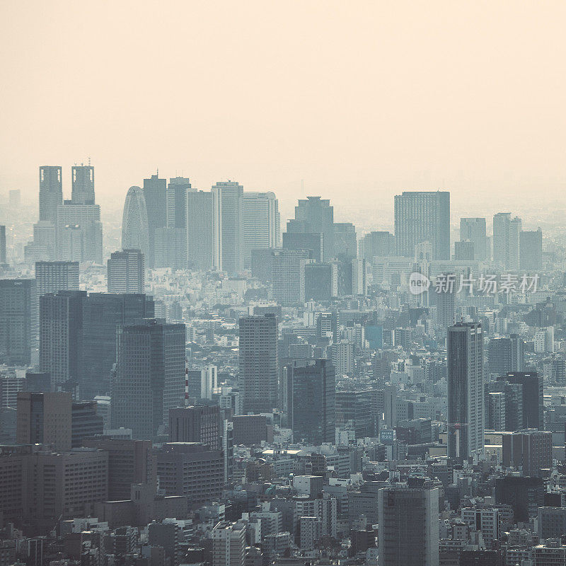 大城市景观——日本东京