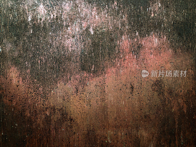 粉色金属锈蚀纹理墙背景