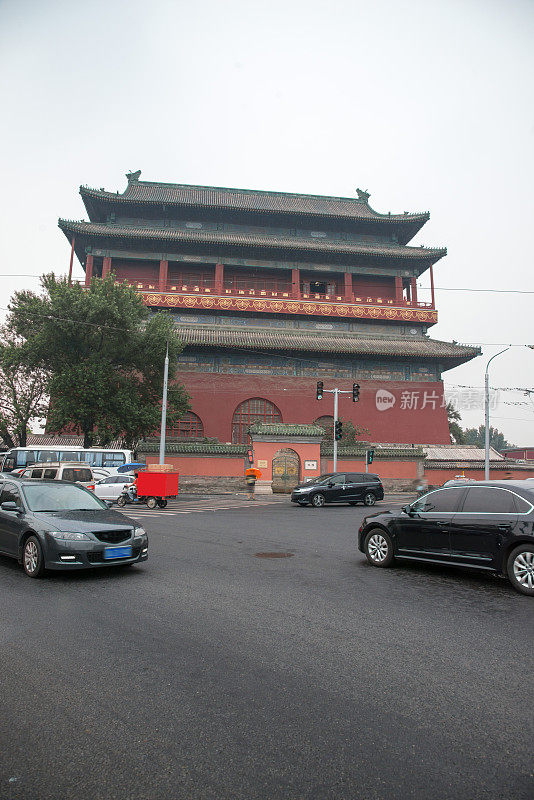 北京钟鼓楼城楼