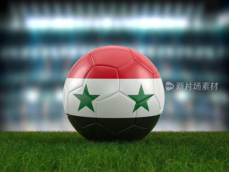 足球叙利亚国旗