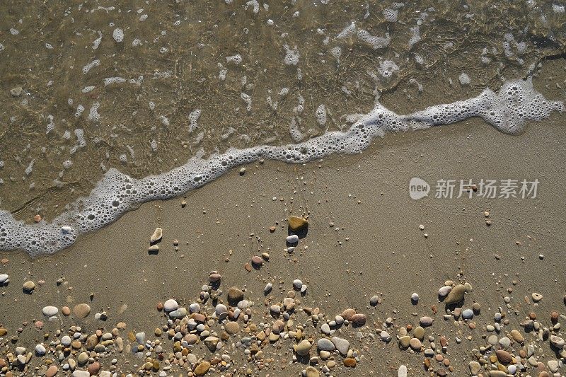 清晨平静的大海