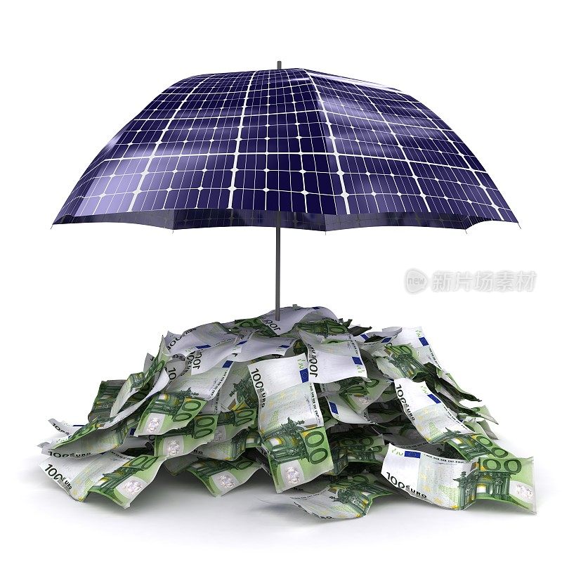 太阳能电池板可再生能源效率欧元省钱